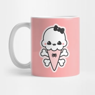 Creepy Cute Ice Cream Cone Mug